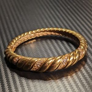 Vintage Carven Clamp on Bangle Bracelet